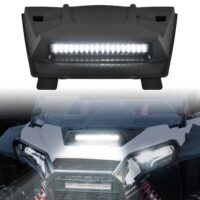 Sport Hood Scoop with LED Auxiliary Light Spotlight Kit for Polaris RZR XP 1000/ XP 4 1000 2024+