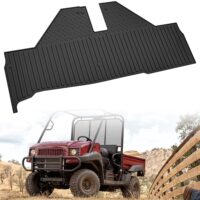TPE Floor Mat for Kawasaki Mule 3010 4000 4010 2005-2025 (1PC, Replace #KAFT4-013)