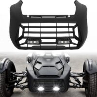 Front Fascia with LED Spotlights for Can-Am Ryker 600 900 Sport & Rally Edition All Models