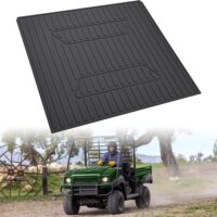 TPE Cargo Bed Mat Liner for Kawasaki Mule 2010 2500 3000 3010 4000 4010 1990-2025