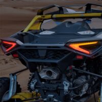 LED Turn Signal Tail Lights with Yellow Flashing Lights for Can-Am Maverick R MAX X RS 2024+ - Image 2