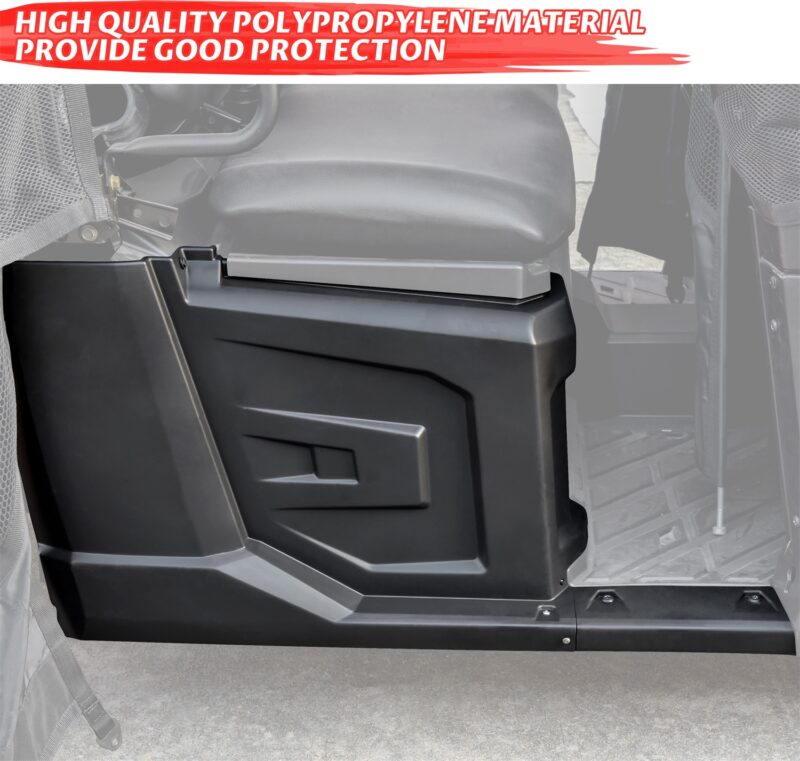 Black Rear Right Hand Fender With Rocker for Polaris Ranger Crew 570 XP 570 Full-Size/Ranger Crew XP 900/Ranger Crew XP 1000/Ranger CREW Diesel 2014-2019(Rear Right Side, Replace #5450360-070) - Image 3