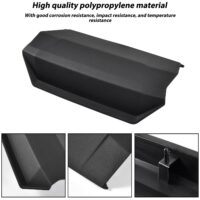 Center Dash Storage Lid for Polaris RZR XP 1000/RZR XP Turbo/RZR Trail S 2019-2023 Accessories, Replace OEM #5455451-070 - Image 3