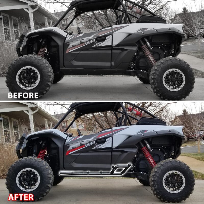 Nerf Bars Rock Sliders for Kawasaki Teryx KRX 1000 2020-2025 - Image 3