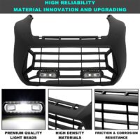 Front Fascia with LED Spotlights for Can-Am Ryker 600 900 Sport & Rally Edition All Models - Image 3