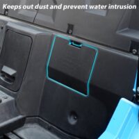 ECU Cover Access Cover Behind The Seat for Polaris RZR XP 1000/RZR XP Turbo S/RZR Trail/RZR Trail S 2019+, Replace #5454123,#5450383 - Image 4