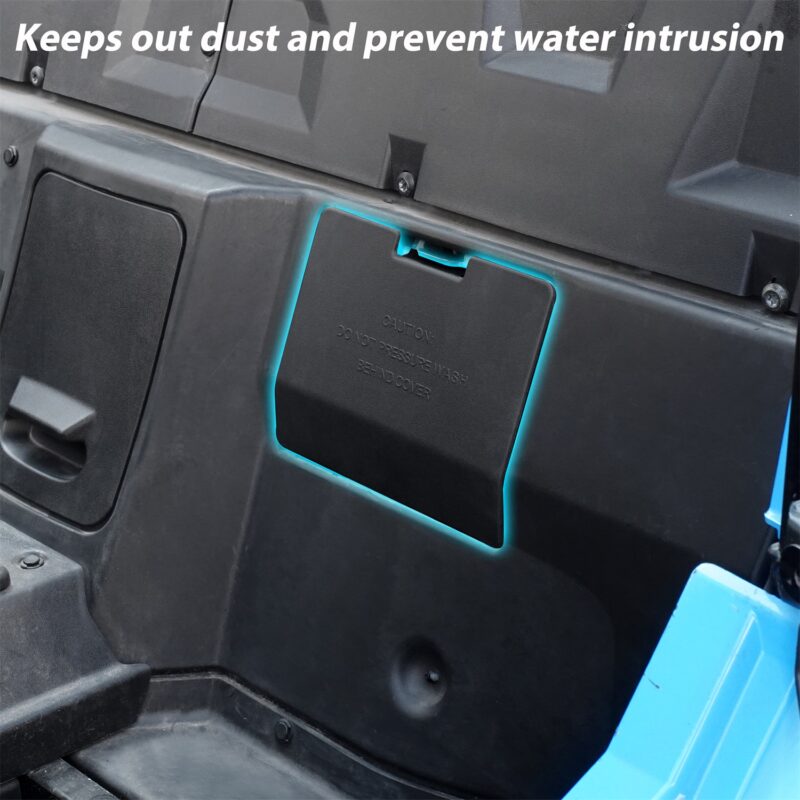 ECU Cover Access Cover Behind The Seat for Polaris RZR XP 1000/RZR XP Turbo S/RZR Trail/RZR Trail S 2019+, Replace #5454123,#5450383 - Image 4