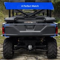 Black Tailgate Outer Panel for Polaris Ranger XP 1000 2017-18/Ranger XP 570 900 2016-19/Ranger 570 Full Size 2020-25/CREW XP 570-6 2016-20/BRUTUS/Diesel Crew - Image 4