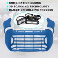 Front Fascia with LED Spotlights for Can-Am Ryker 600 900 Sport & Rally Edition All Models - Image 4