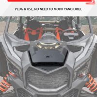 Sport Hood Scoop with Mesh Grille for Can-Am Maverick X3 XDS XRS MAX Turbo RR 2017-2025 - Image 4