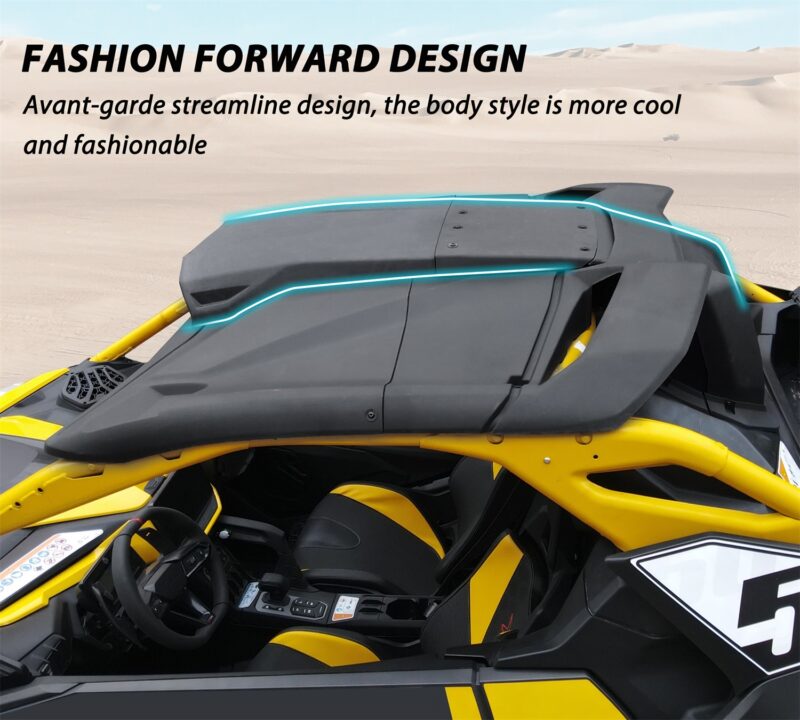 Cold Air Roof Scoop Kit for Can-Am Maverick R X RS 2024+ Models Accessories - Image 5