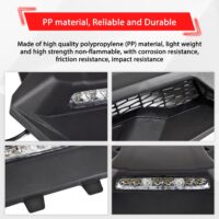 Hood Scoop with LED Spotlight Auxiliary Light Kit for Polaris RZR PRO XP/RZR PRO R/RZR Turbo R 2020-2024 - Image 5