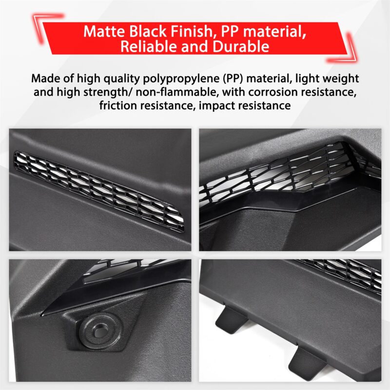 Front Turbo Hood Scoop for Polaris RZR PRO XP/XP4 / RZR PRO R/RZR Turbo R/R4 2020-2024 - Image 5