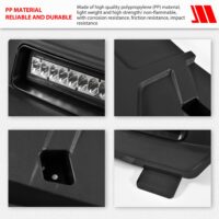 Sport Hood Scoop with LED Auxiliary Light Spotlight Kit for Polaris RZR XP 1000/ XP 4 1000 2024+ - Image 5