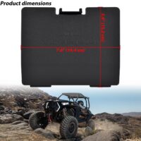 ECU Cover Access Cover Behind The Seat for Polaris RZR XP 1000/RZR XP Turbo S/RZR Trail/RZR Trail S 2019+, Replace #5454123,#5450383 - Image 5