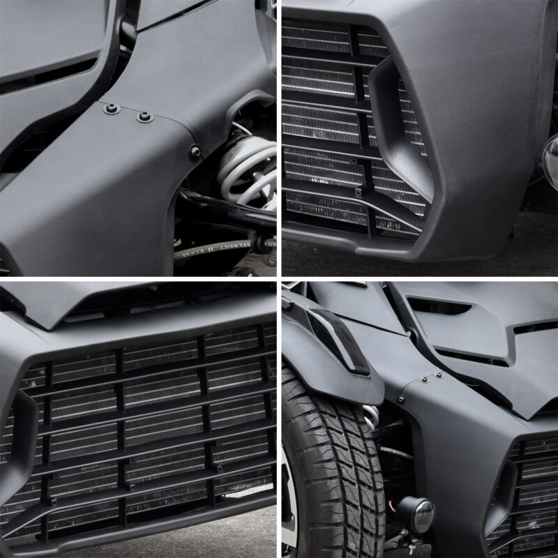 Front Fascia Kit for Can-Am Ryker 600 900 Sport & Rally Edition All Models Accessories - Image 5