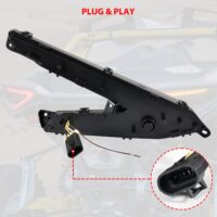 LED Turn Signal Tail Lights with Yellow Flashing Lights for Can-Am Maverick R MAX X RS 2024+ - Image 5