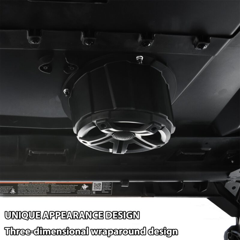 UTV One Pair Roof Speakers Pods for Can-Am/Polaris/Kawasaki/Honda/Yamaha Accessories - Image 5