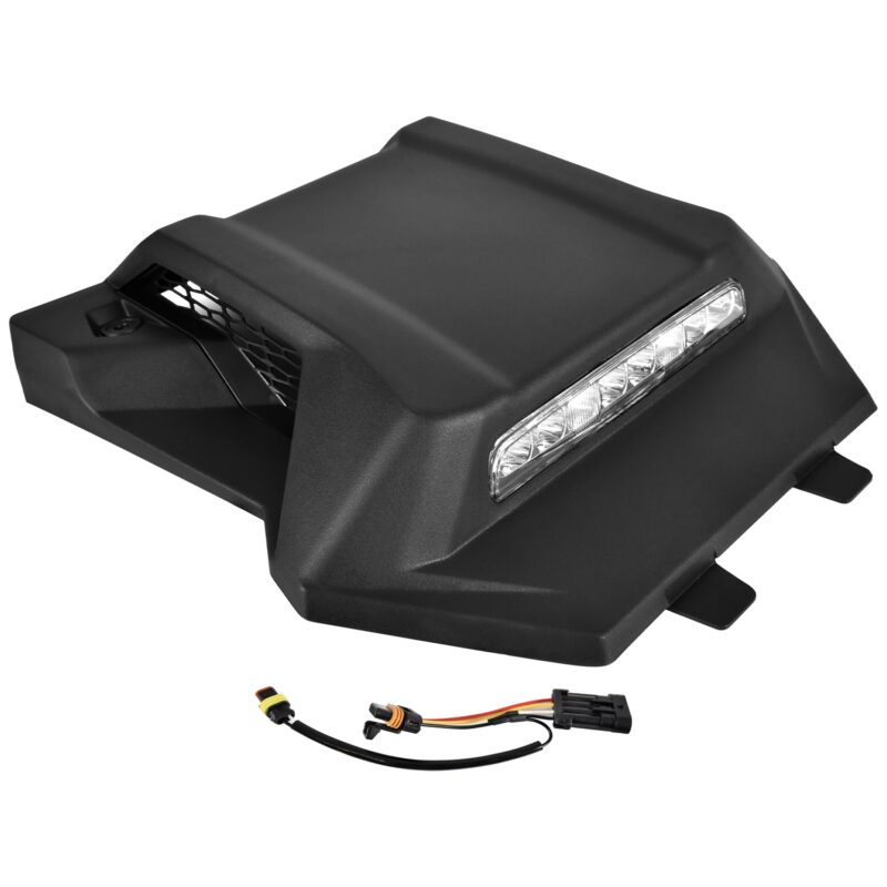 Hood Scoop with LED Spotlight Auxiliary Light Kit for Polaris RZR PRO XP/RZR PRO R/RZR Turbo R 2020-2024 - Image 6