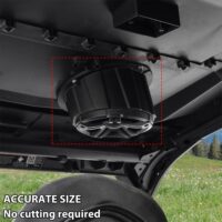 UTV One Pair Roof Speakers Pods for Can-Am/Polaris/Kawasaki/Honda/Yamaha Accessories - Image 6