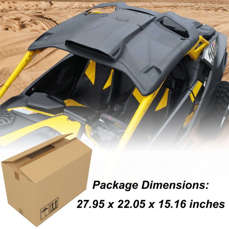 Cold Air Roof Scoop Kit for Can-Am Maverick R X RS 2024+ Models Accessories - Image 7