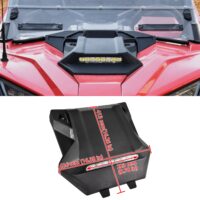 Hood Scoop with LED Spotlight Auxiliary Light Kit for Polaris RZR PRO XP/RZR PRO R/RZR Turbo R 2020-2024 - Image 7