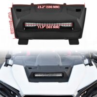 Sport Hood Scoop with LED Auxiliary Light Spotlight Kit for Polaris RZR XP 1000/ XP 4 1000 2024+ - Image 7
