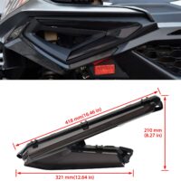 LED Turn Signal Tail Lights with Yellow Flashing Lights for Can-Am Maverick R MAX X RS 2024+ - Image 8