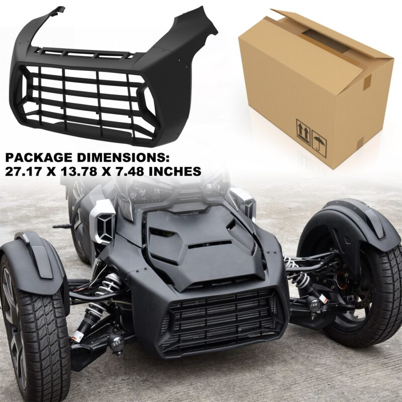 Front Fascia Kit for Can-Am Ryker 600 900 Sport & Rally Edition All Models Accessories - Image 8