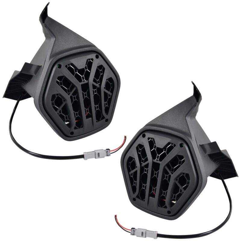 One Pair Support 6.5" Sport Rear Seat Speaker Enclosures for Can-Am Maverick R MAX X RS 2024+ - Image 9
