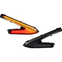 LED Turn Signal Tail Lights with Yellow Flashing Lights for Can-Am Maverick R MAX X RS 2024+ - Image 9